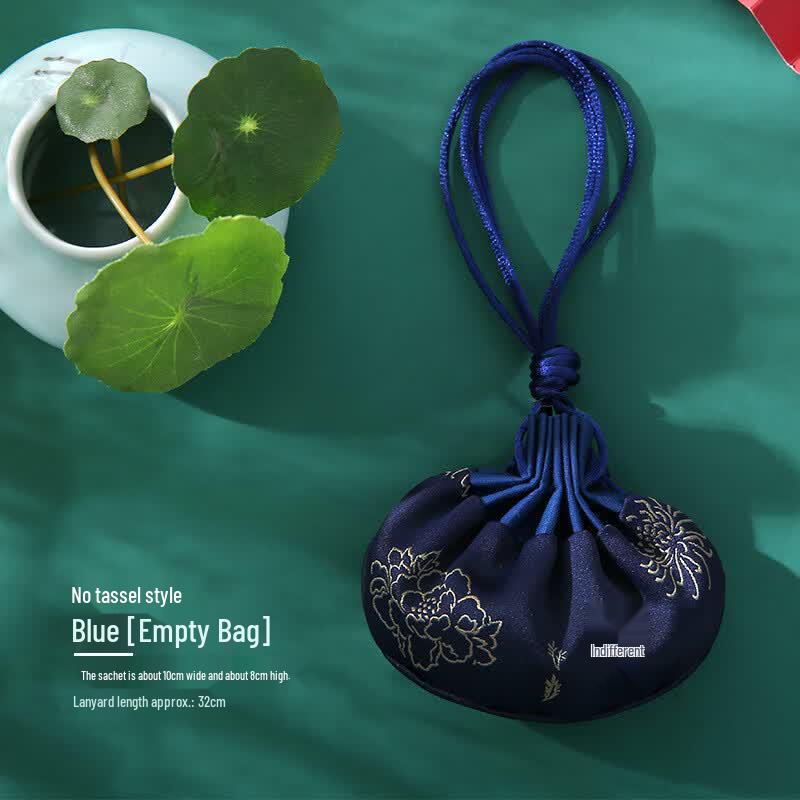 Jingxun Lotus Embroidered Vintage Empty Sachet