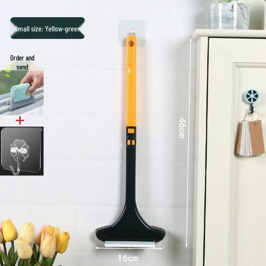 Screen & Window Cleaning Brush with Scraper