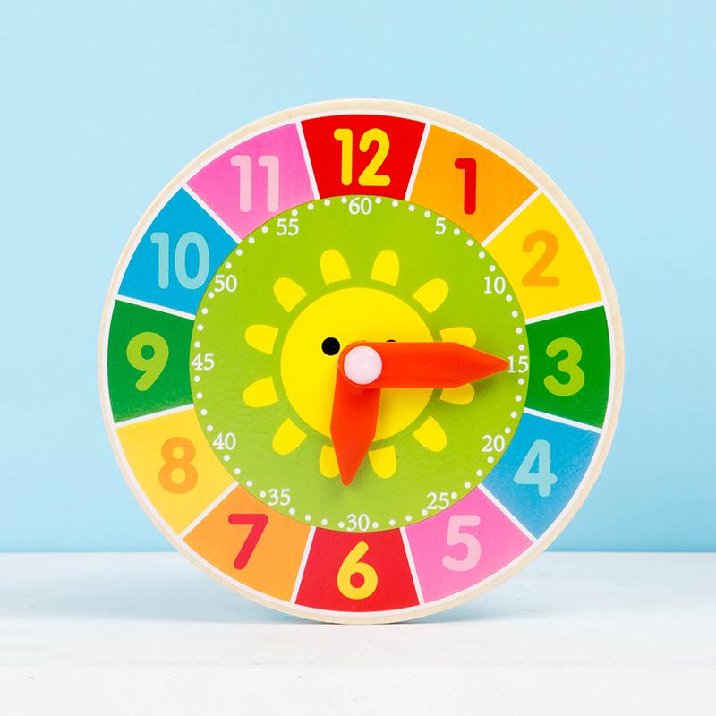Primary School Clock Teaching Aid: Time-Learning Toy for Young Children