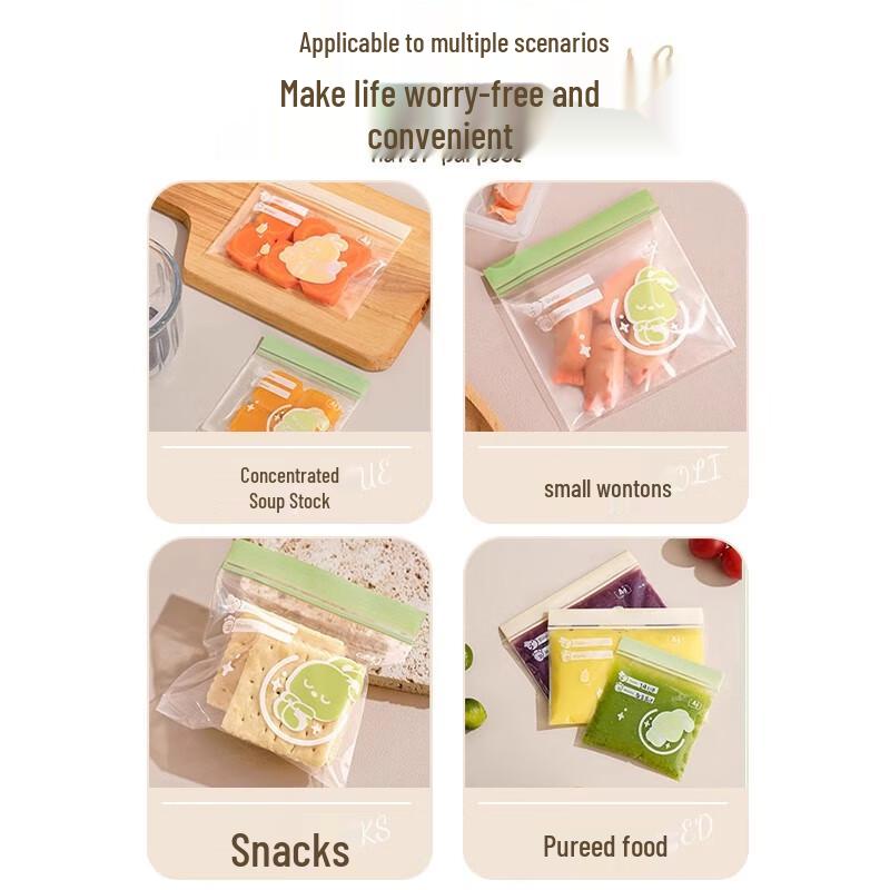 BAYCO Baby Food Storage & Sealing Bags