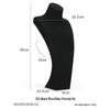 Weiyuanpeng Ultra-fiber Mannequin Necklace Display Stand