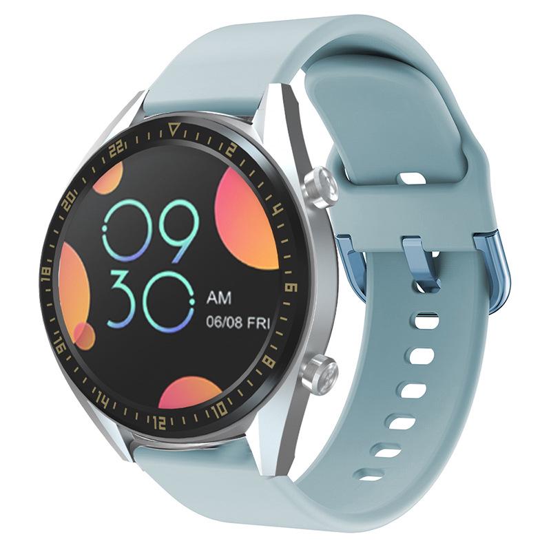 Samsung Galaxy Active 22mm Silicone Watch Band for Samsung S3 and Huawei GT2 46mm - Universal Replacement Wristband