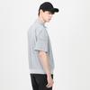 Henry Stuart Men'S Woven Anorak Polo Shirt Grey