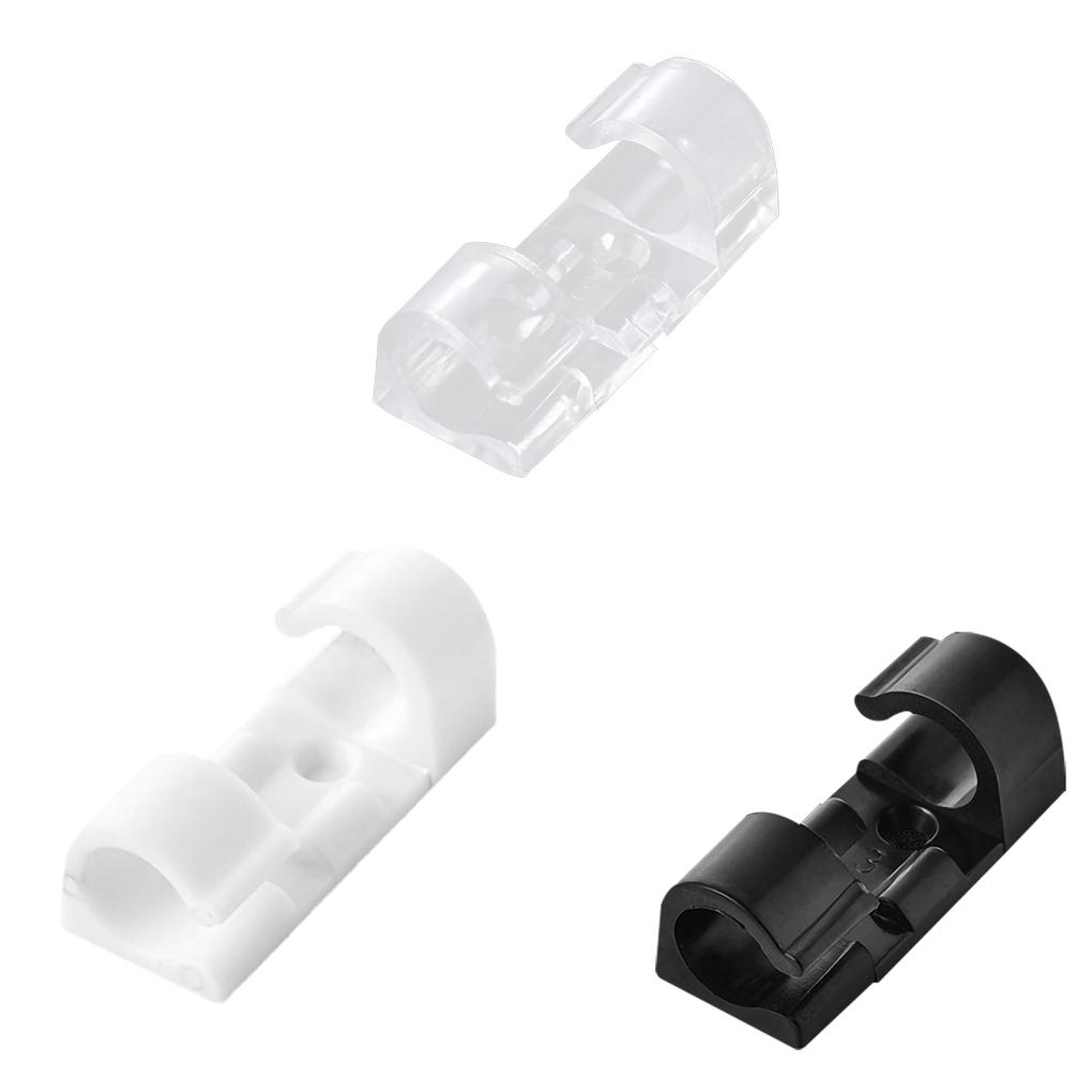 Cable Organizer Clips Selvklebende Wire Organizers Plast Husholdnings Kabel Wire Winders