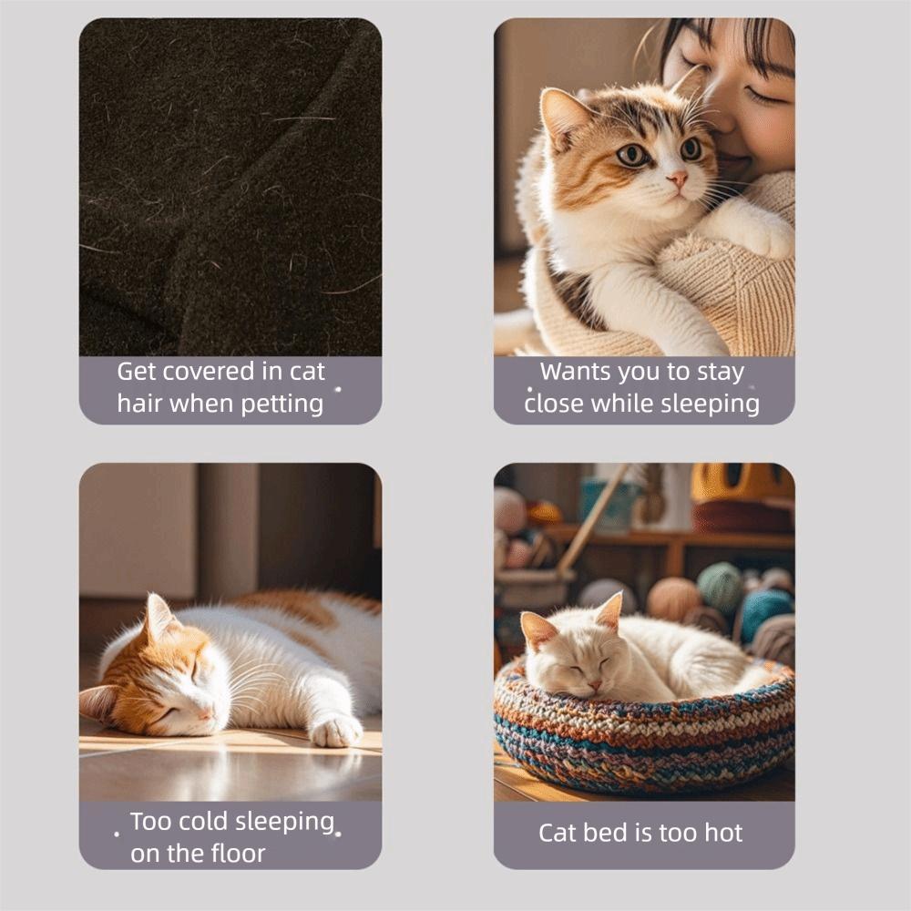 Elastic Pocket Pet Carrier Apron Adjustable Cat Holding Apron Pet Grooming Smock  Nail Trimming