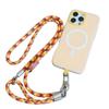 Dual-Function Anti-Lost Crossbody Phone Lanyard with Detachable Wrist Strap and Metal Buckle