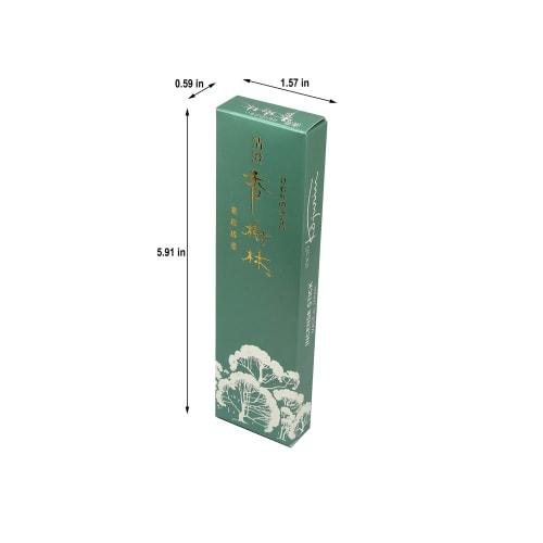Pure sandalwood scented incense sticks by Gyokushodo, Kiyosumi Kojurin, trial size