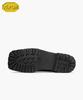 Firenze Atelier [Vibram] Center Cut Square Toe Suede Walker Sole Chelsea Boots 5706-Qs [Black]