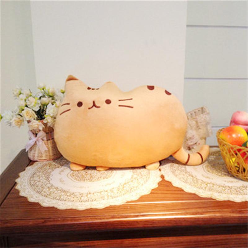 1PCS 25cm Fat Cat Plush Toys Stuffed Animal Doll Animal Pillow Toy  Cat for Kid Kawaii Cushion for Kids' Gifts