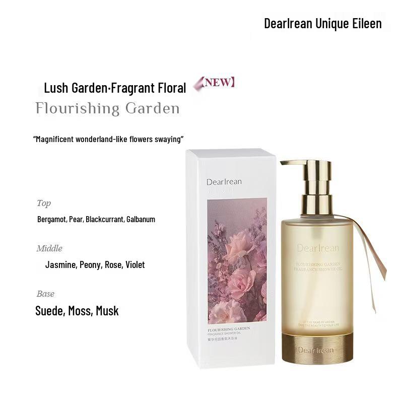 DearIrean Irene Body Shower Oil: Luxurious Cleansing Gel with Long-lasting Fragrance