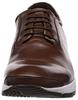 Hoop Didu Men's Dress Leather Sneakers (19330105) DBR, Size 26.5cm, 2E