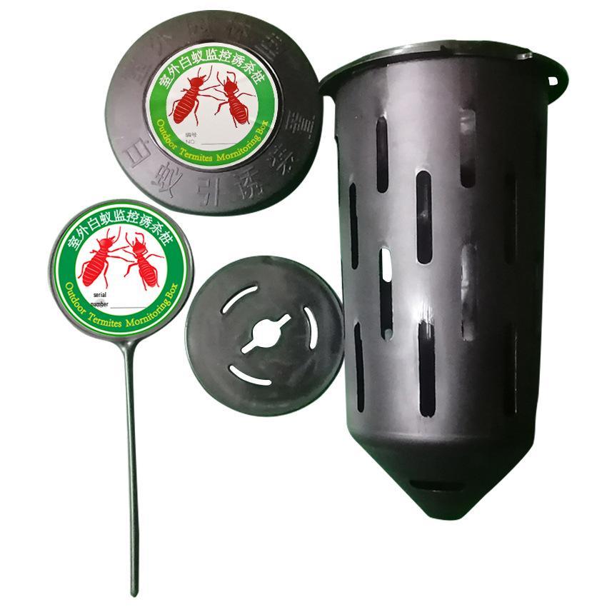 Smart Cat Termite Bait: Underground Wood Block Lure & Monitor Stake