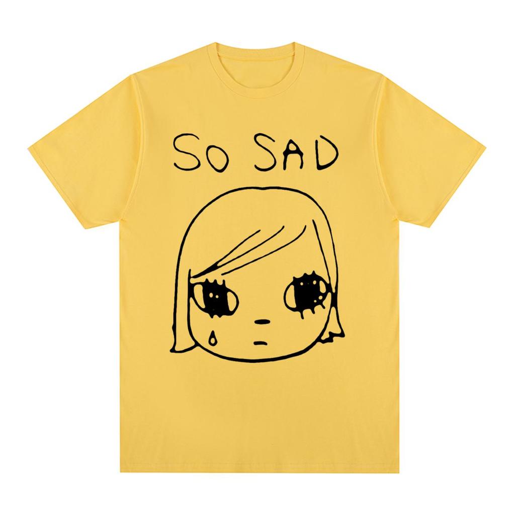 Yoshitomo Nara Sad Vintage T-shirt Japan Party Cotton Men T Shirt New Tee Tshirt Womens Tops