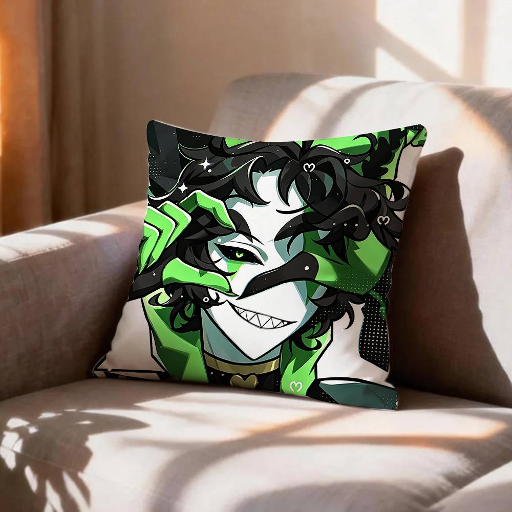 COOL TThe FFreak CCircus HHarlequin  Pillow Case Pattern Printed Pillowcase For Living Room Sofa Cushion Cover