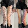 Y2K Netzstrümpfe Dopamin Regenbogen Netzsocken Süße Coole Sexy Strumpfhosen Spicy Girls