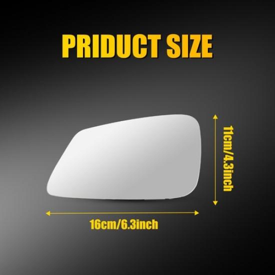 Driver Left Side Power Heated Mirror Glass For BMW 320i 328d 328i 428i 440i EOA