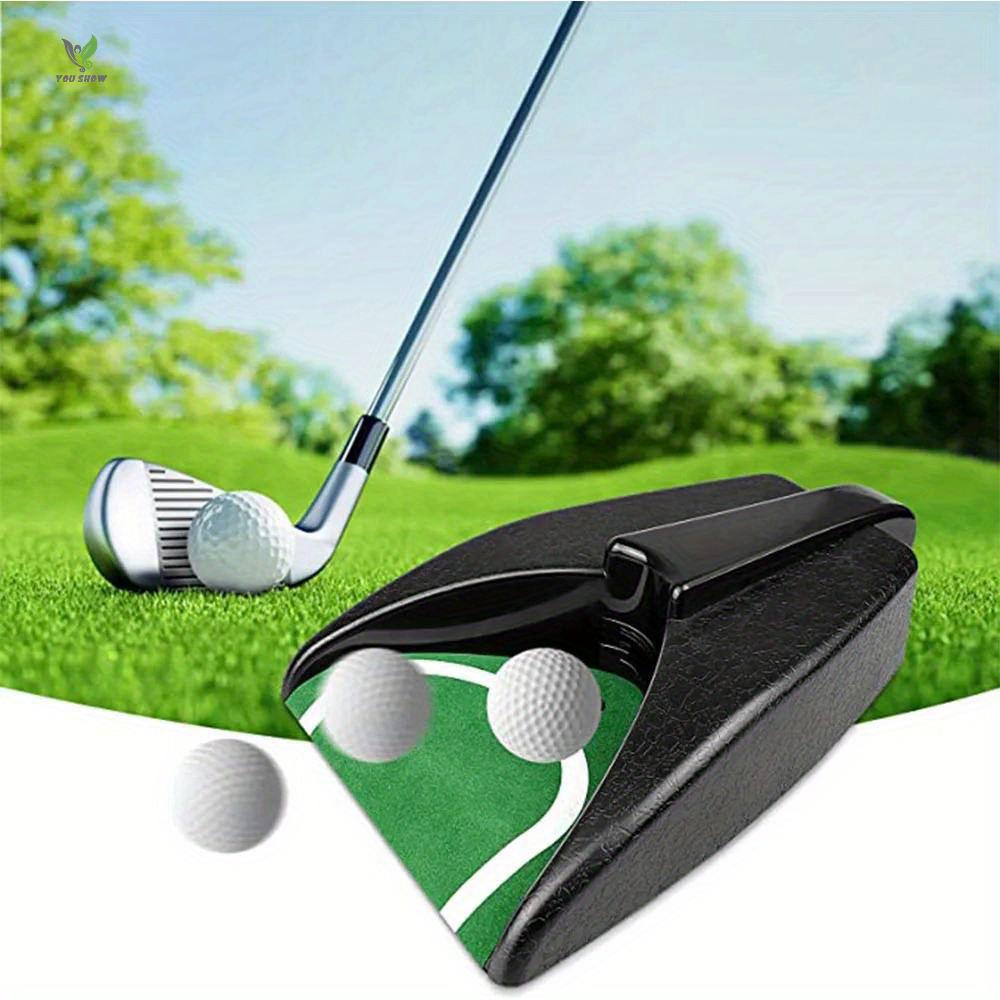 Golf Ball Auto Return System Automatic Putting Cup with Kick Back Technology Golf Training Equipment for Indoor/Outdoor