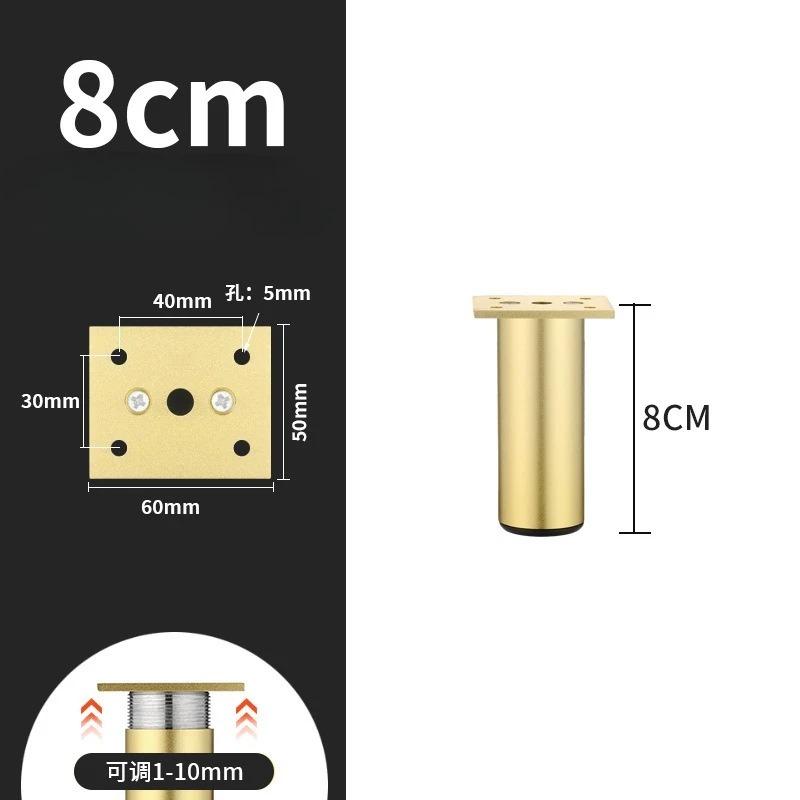4Pcs Aluminum Furniture Legs Cabinet Foot DIY Thicken Adjustable 6-15CM TV Cabinet Support Leg bathroom Cabinet Feet