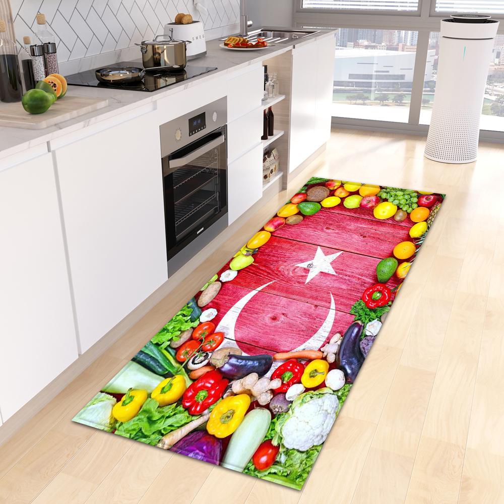 

Кухонный ковер, коврик для двери крыльца, домашний пол, коридор, гостиная, дверь, ковер, балкон, нескользящий коврик 50x80cm