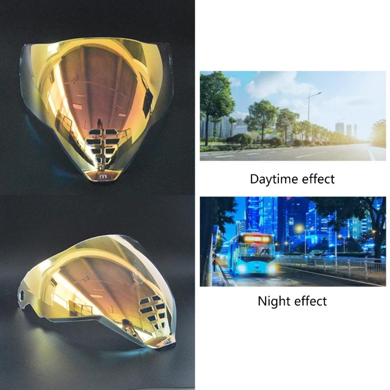 Motorcycles Helmet Visor Lens Shield- Full Face Shield- for Icon Helmet Replacement Lens Visors