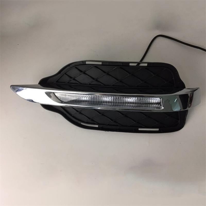 Compatible LED Daytime Running Lights for 2013-2016 Mercedes-Benz W204 GLK300, GLK350, GLK500