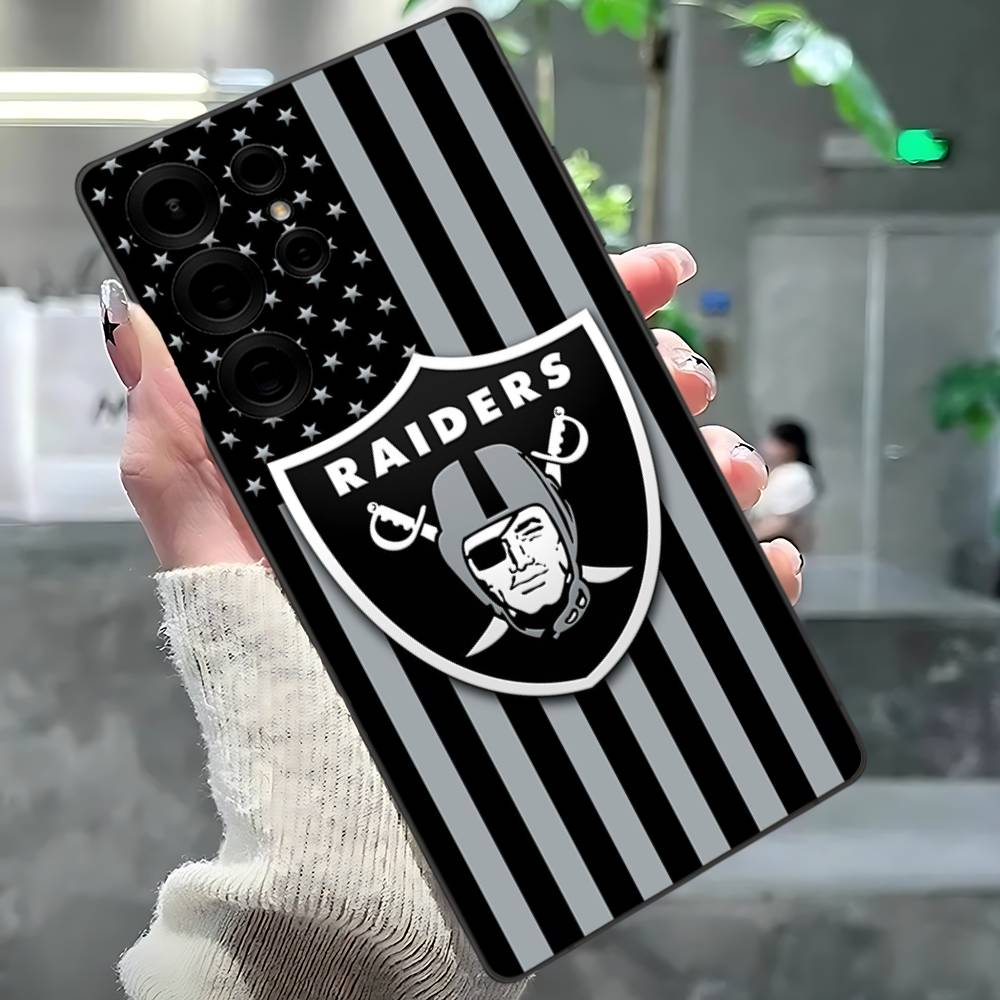

1pc 0-Oaklands R-Raiders Logo Phone Case For Samsung S 24 Fe 25 Ultra Plus 20 Lite 21 30 22 23 24 22 Ultra 5G Fundas For Samsung S21Ultra