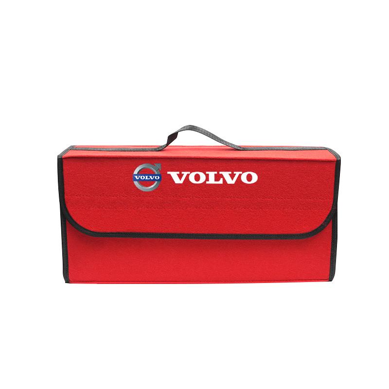 Foldable Car Trunk Organizer Box Storage Tidying Bag For Volvo XC60 XC40 XC90 V60 V90 V40 XC70 V50 S60 V70 S90 AWD S80 EX30 EX90