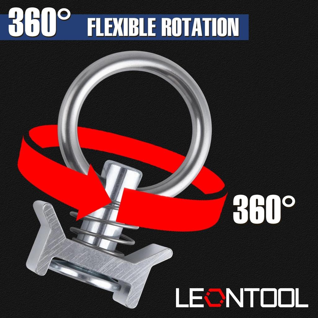 LEONTOOL L Truck Fitting, Set of 12, Single Stud Fitting,