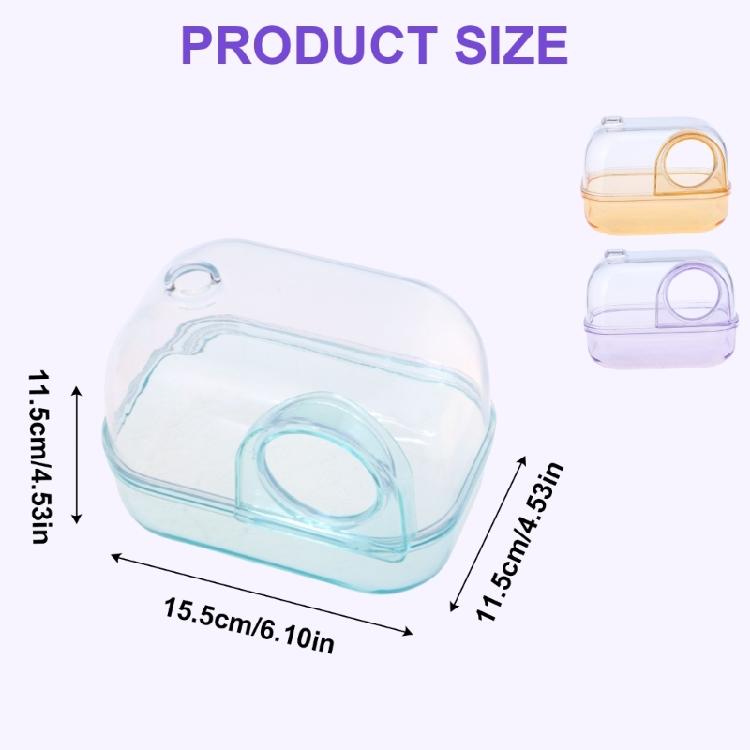 Pet Hamster Potty Sand Bath Large Hamster Sand Bath Cage Accessories