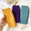 1 Pair Fashion Women Soft Cashmere Fingerless Arm Warm Winter Gloves Hand Long Warmer Mittens