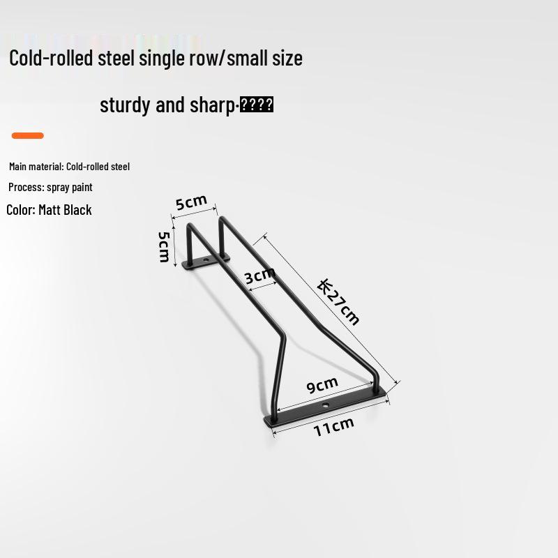

Домашний держатель для перевернутых бокалов из нержавеющей стали 304 - Креативная стойка для хранения бокалов на высокой ножке для ресторанов