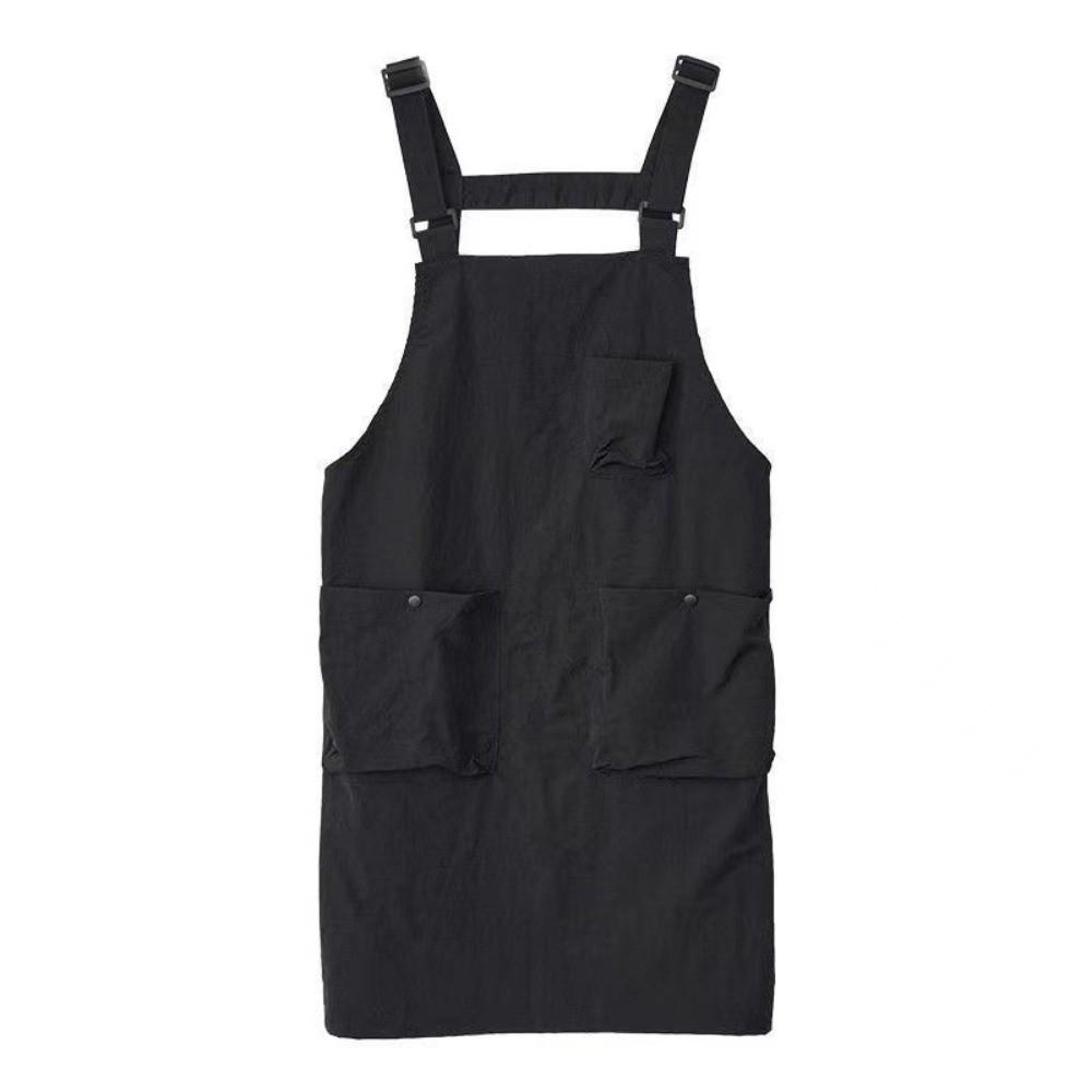 Adjustable Water-resistant Apron Oil-Proof Kitchen Apron Simple Cooking Apron Restaurants