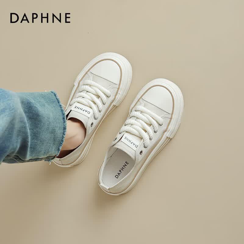 Daphne Women s Breathable Platform Canvas Sneakers EU 38