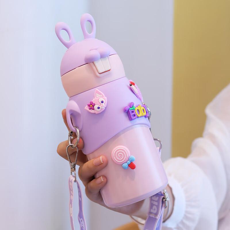 Kids 316 Stainless Steel Insulated Straw Water Bottle