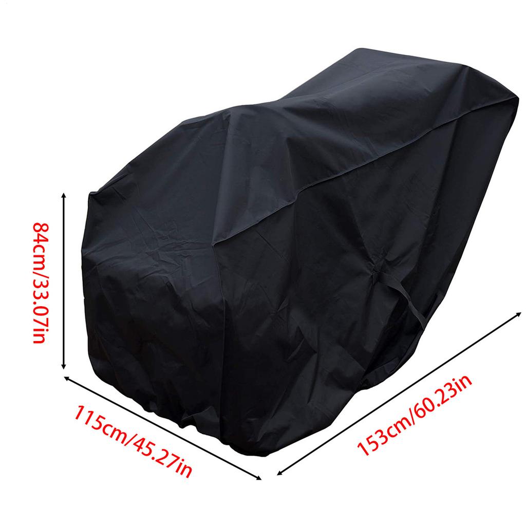 Snow Blower Cover Non-Slip Heavy Duty Oxford Cloth Snow Thrower Protective Cover For Yards Gardens Lawn Party Outdoor Courtyards
