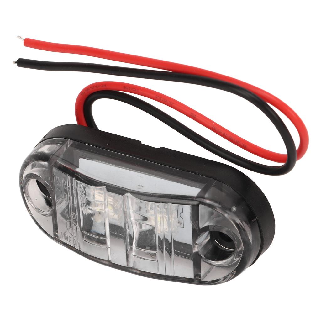 4 STÜCK LED Innen Seitenmarkierungsleuchten 12V Stabiles PC-Material Geeignet für Wohnmobile Schiffe Yachten