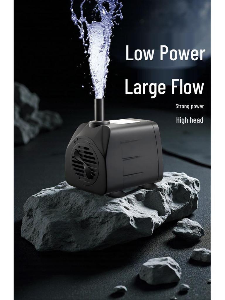 Quba European Standard Mini Multifunctional Submersible Water Pump for Fish Tanks and Fountains