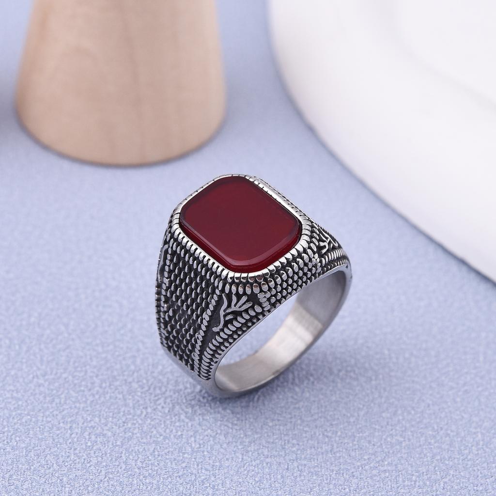 R3271 Men 316LStainless/Titanium Steel Rings Classic Trend Jewelry High Quality Product