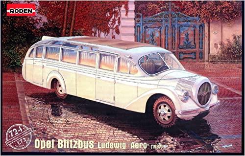 Roden 1/72 Scale German Opel Aero Provaganda Tourist Bus 1937 Plastic Model Kit RE72724