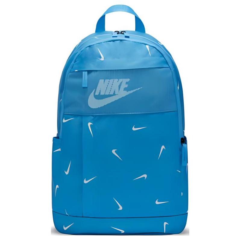 Nike Polyester Backpack Double-Shoulder Backpack Regular Unisex Blue Casual