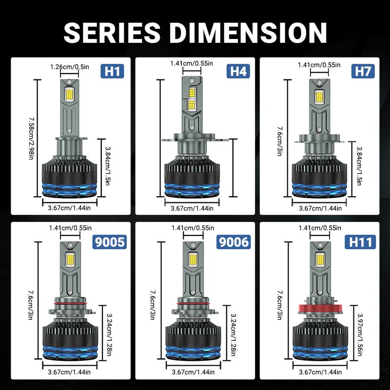 9000W 1880000LM H7 H4 H11 LED Scheinwerfer Hohe Leistung 8890 CSP Canbus H1 H8 9005 HB3 9006 HB4 9012 HIR2 Turbo Lampe Auto LED Scheinwerfer