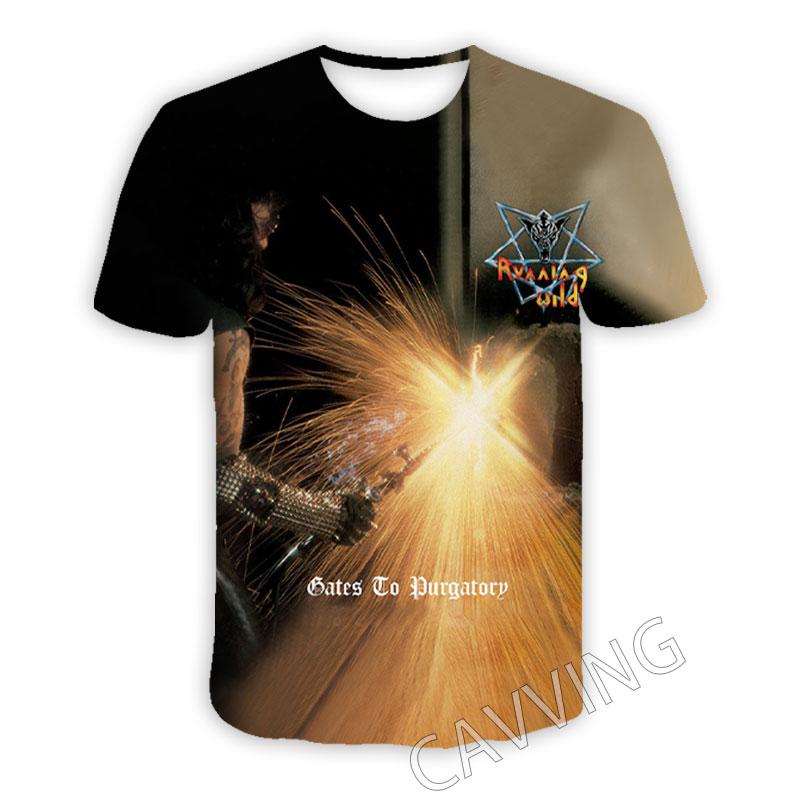 New Fashion Women/Men's 3D Print Running Wild Rock Casual T-shirts Hip Hop Tshirts Harajuku Styles Tops Clothing