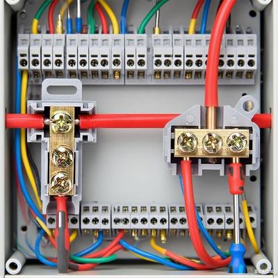 Electrical Connectors High Power Splitter Conductor Brass Large Current Wire Connector Fast Connector Quick Terminal Block
