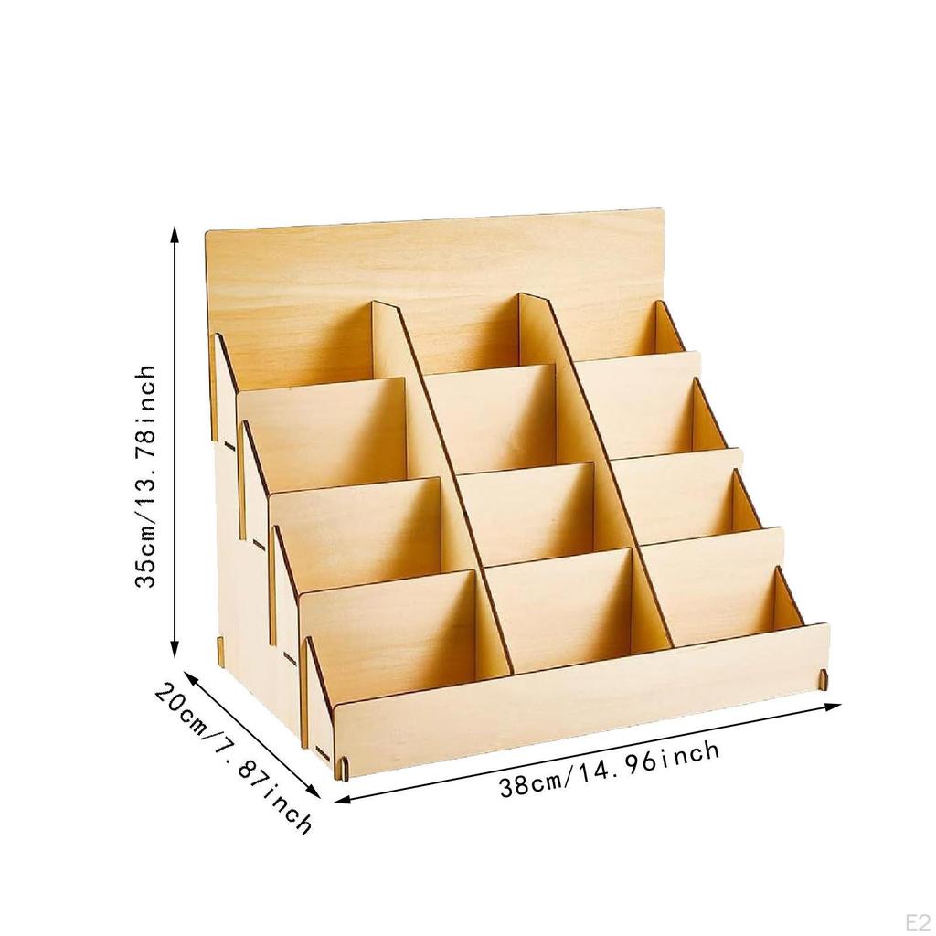 Greeting Card Display Stand, Sports Cards Tiered Elegant Rack for Sticker