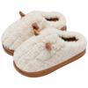 Cotton slippers autumn and winter 2025 new home interior non-slip and warm home thick bottom couple velvet cotton mop