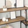 Artisan Oak Console Table 150 X 29 X 76.5 Cm Particleboard