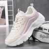 Women Shoes Casual Sport Platform Lady Sneaker Black Thick Sole Leather Big Size 42 Fashion High Quality Flats Walking Platform