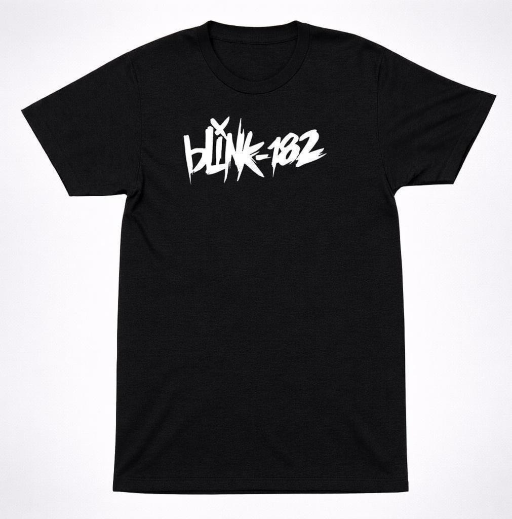 Blink 182 Scratchy Tee: Classic Logo Design, Travis Barker Pop Punk Band | Cotton, Unisex Fit | Early 2000s Style