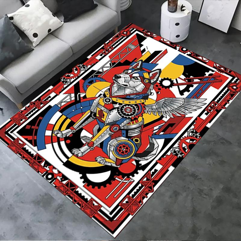 2025 New Husky Dog Carpet Rug for Living Room Bedroom Home Sofa Decoration,Kids play Non-slip Floor Mat69