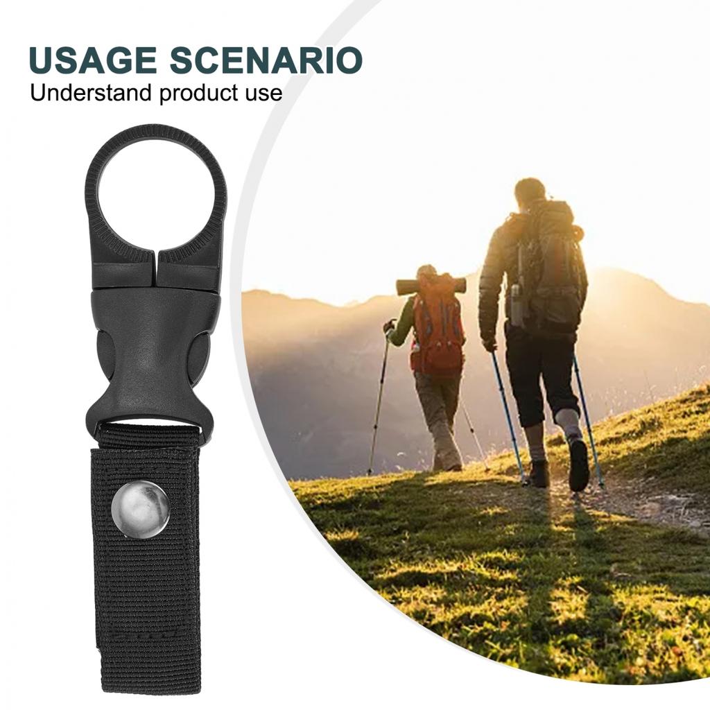 Flaschenhalter-Clip Flaschenaufhänger Für Rucksackhalter Nylon